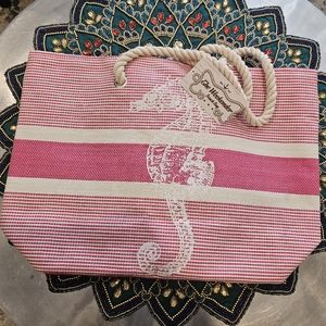 Pretty Pink Beach Bag